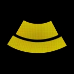 Traffic Cone Collars - Fluorescent Yellow Reflective Traffic Cone Collar